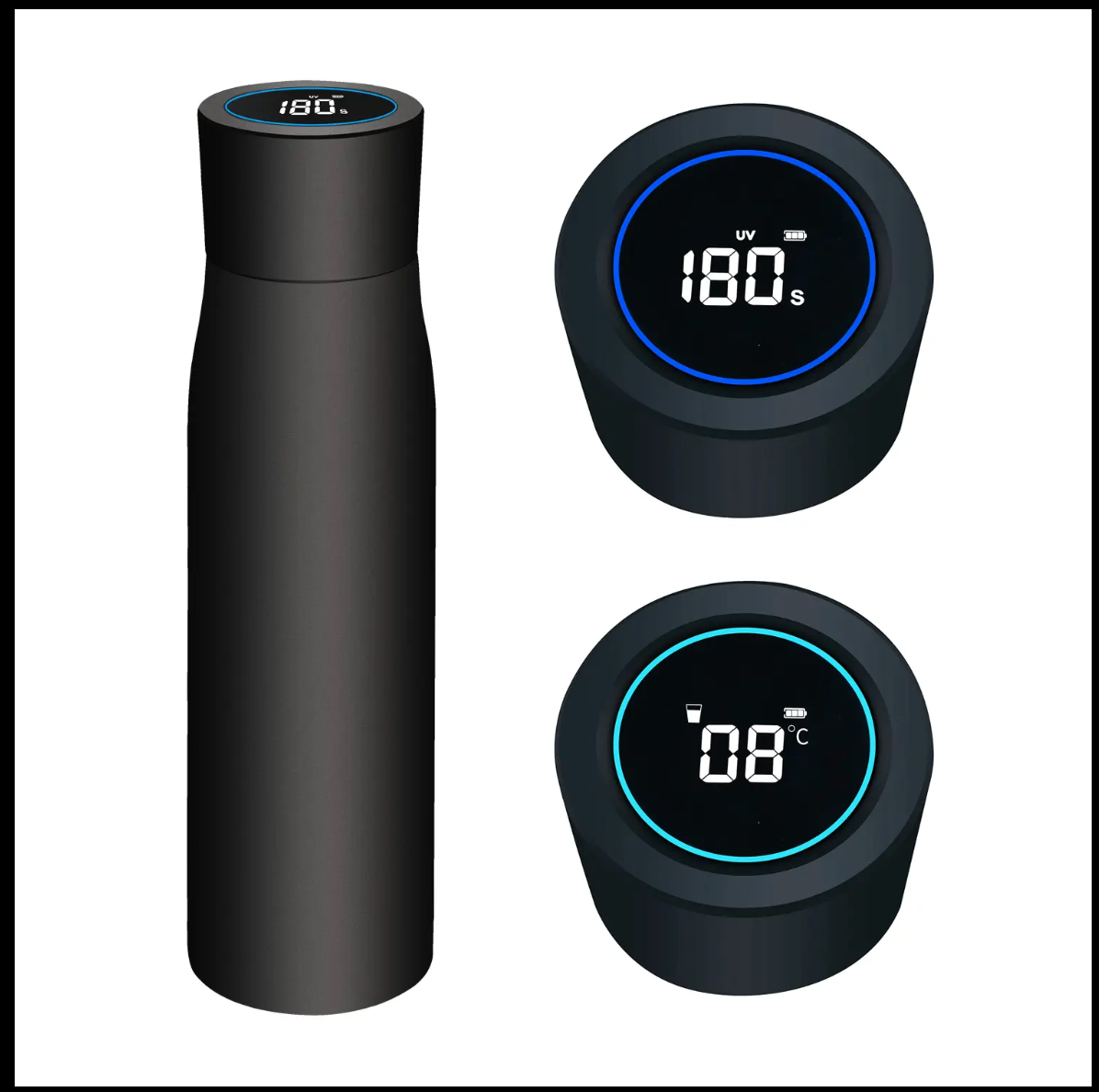 Aquablitz Self Cleaning Water Bottle