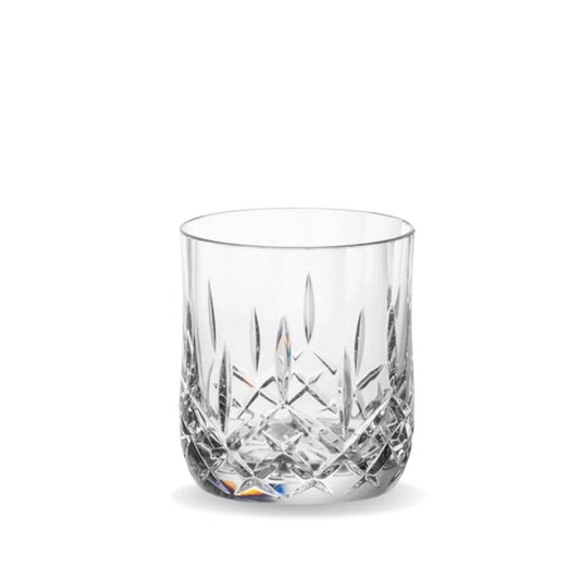 Polycarbonate OP Cut Crystal Rocks Glasses 255ml - Set of 4