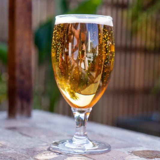 Polycarbonate Unbreakable Goblet  Beer Glasses 380ml - Set of 4